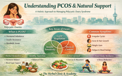 PCOS & Herbs: Supporting Cycle Regularity, Insulin Sensitivity, and Stress