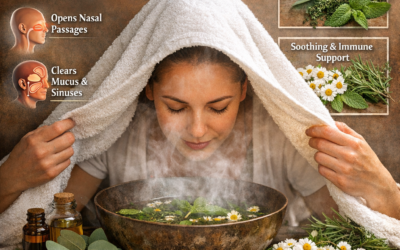 Steam Inhalations for Upper Respiratory Infections: A Powerful Herbal Ally